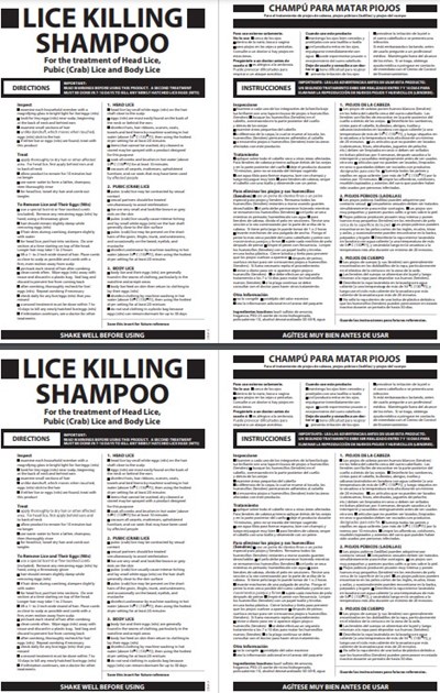 Principal Display Panel - Lice Insert 253v5.0 3598